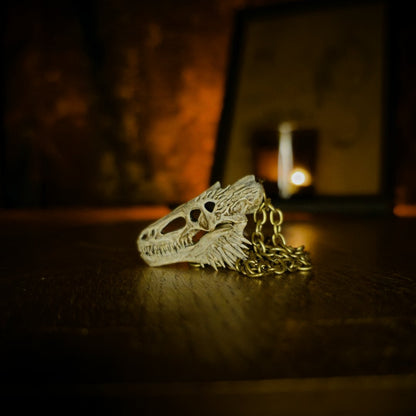 Crâne du dragon Vaghar coté gauche