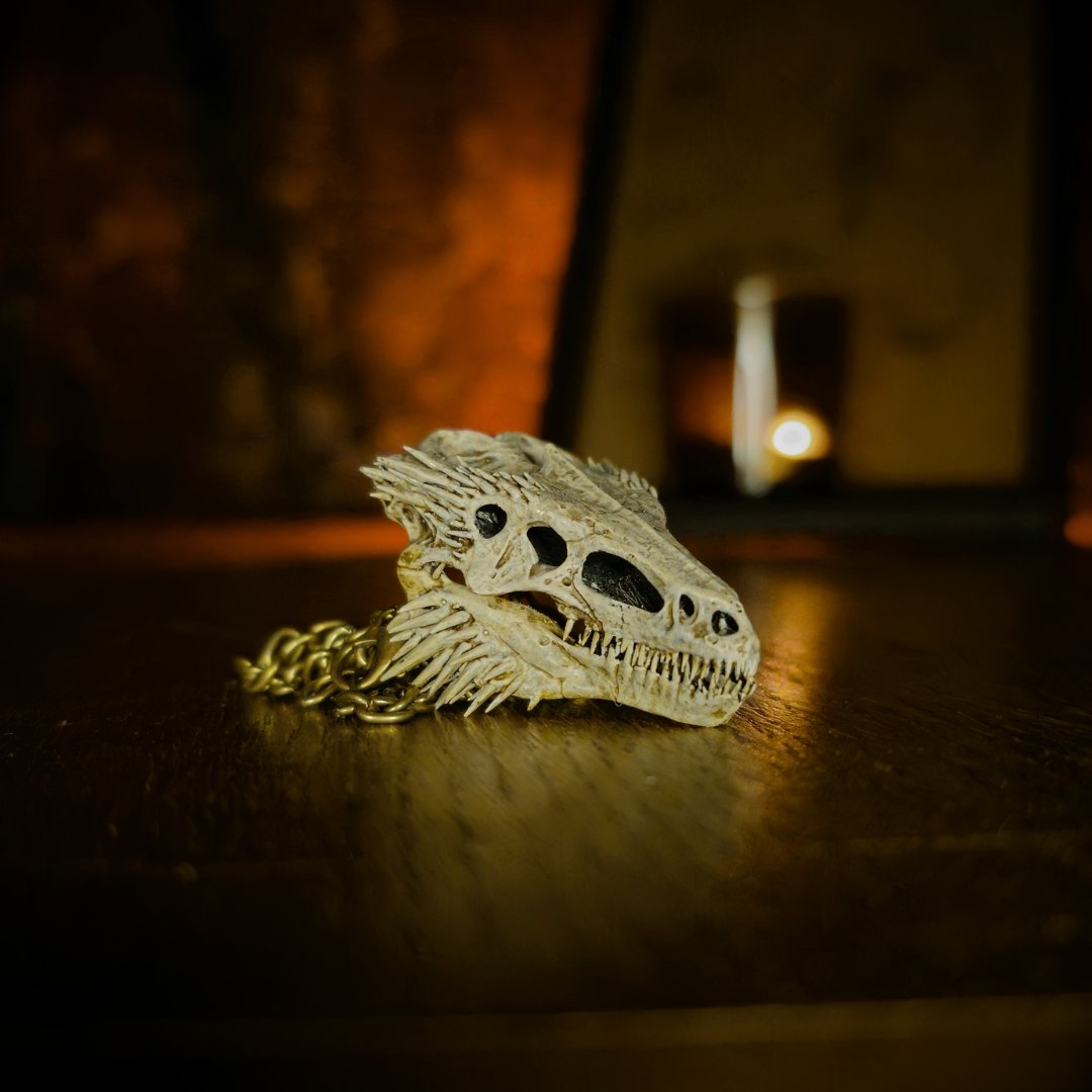 Crâne du dragon Vaghar coté droit