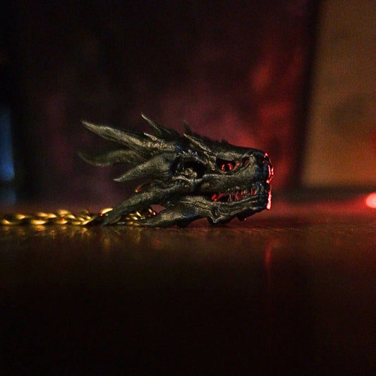 Crâne du dragon Balerion version HOTD coté droit