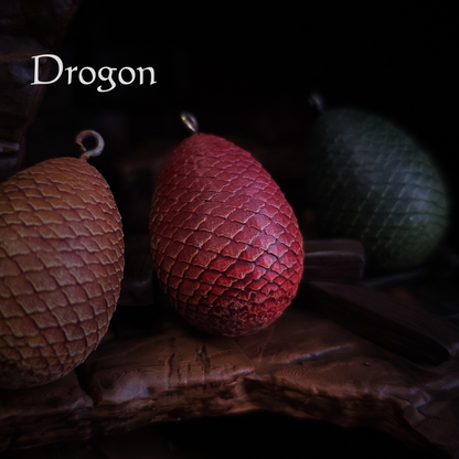 Mother of Dragon's Pack - Three dragon's egg necklaces set