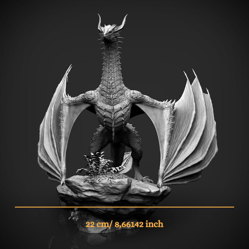 
                  
                    Figurine du dragon Sunfyre mesures
                  
                